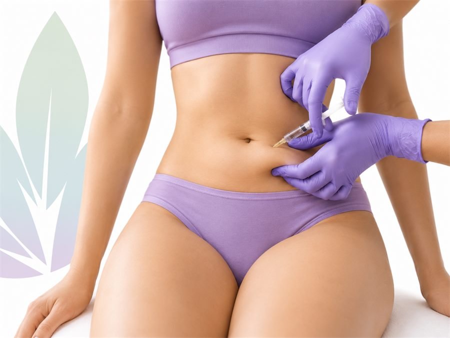 Aplicación de liporeductores en abdomen